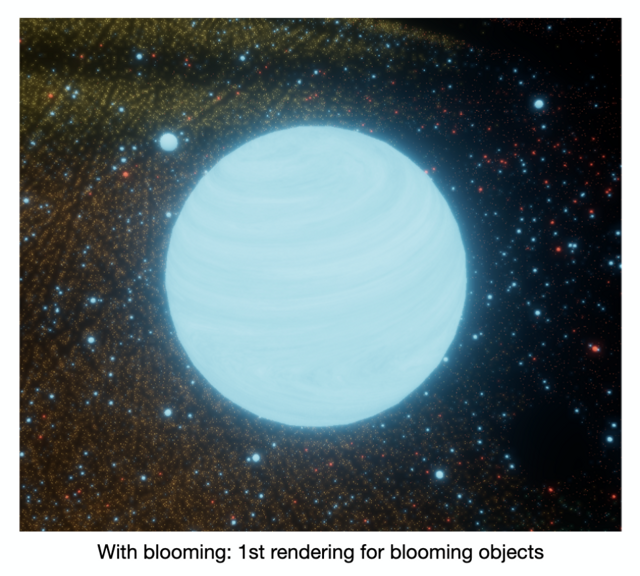 Selective bloom - 1st rendering
